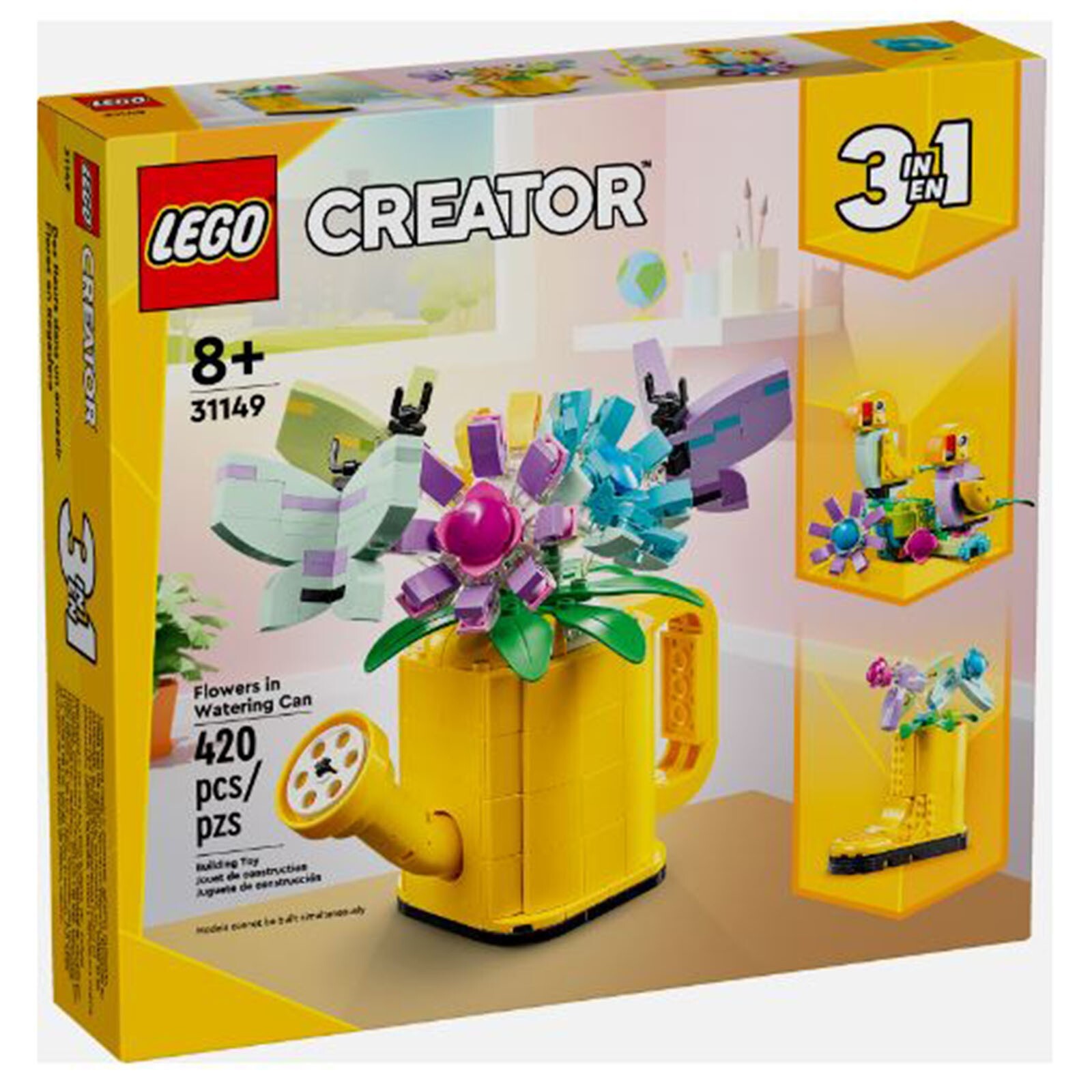 Конструктор LEGO Creator Цветы в лейке 31149 НОВЫЙ В НАЛИЧИИ