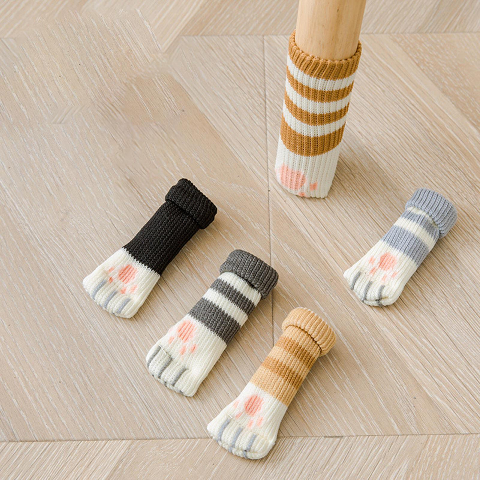 Foot Leg Knit Cover Floor Protector Socks