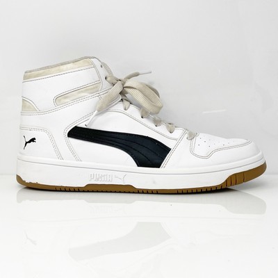 

Кроссовки Puma Mens Rebound Layup 369573-24 Белые повседневные туфли Размер 9,5, Белый, Rebound Layup