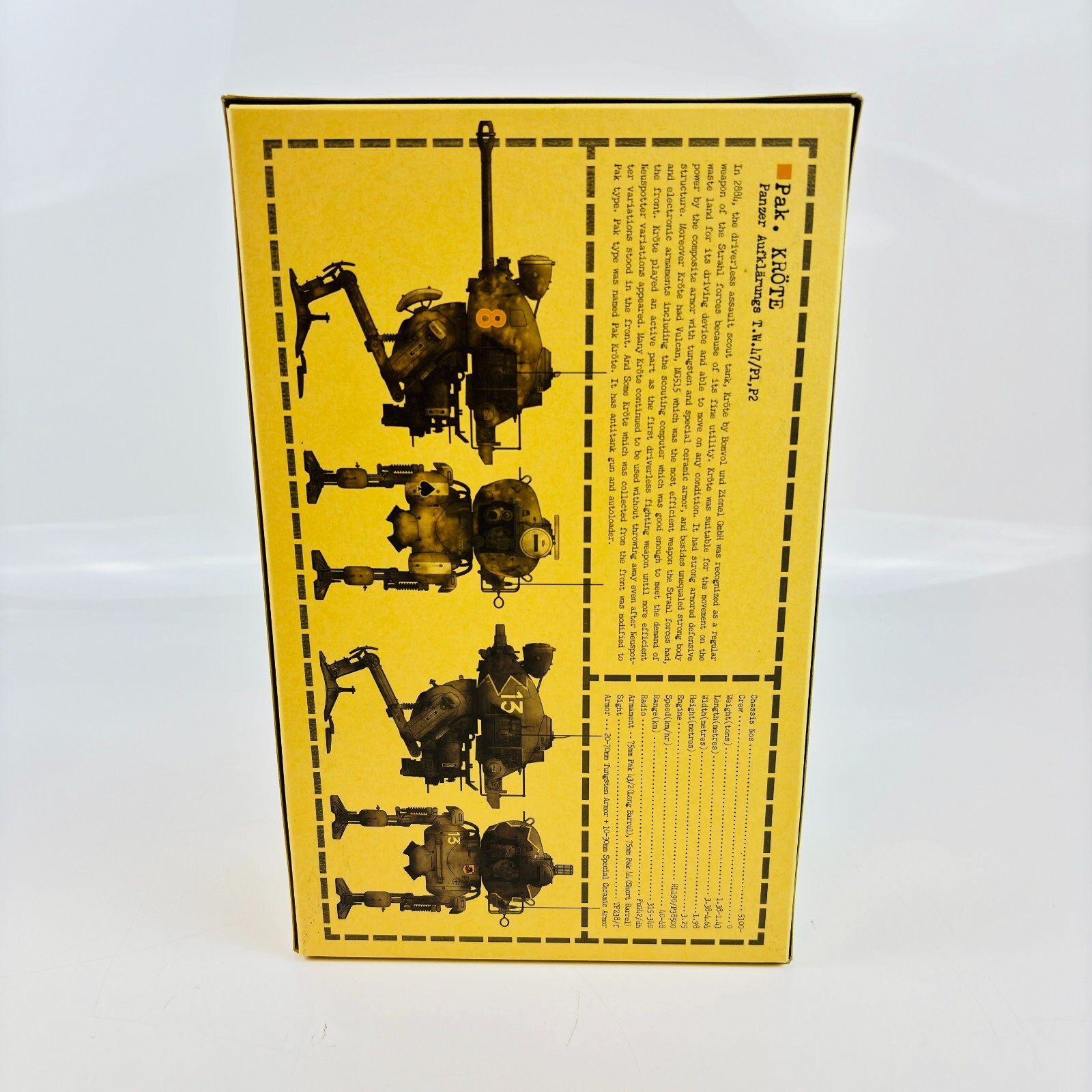 Wave 1/20 Pak. Krote Ma.K SF3D Maschinen Krieger Kow