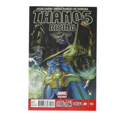 Marvel Thanos Rising 003 Comic Book Jason Aaron Simone Bianchi