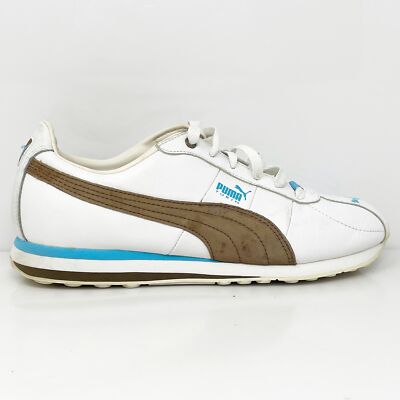 

Puma Womens Turin White Повседневная обувь Кроссовки Размер 8, Белый, Turin