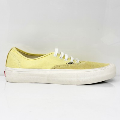 Vans Mens Authentic Pro 500714 Желтые повседневные кроссовки Размер 8.5