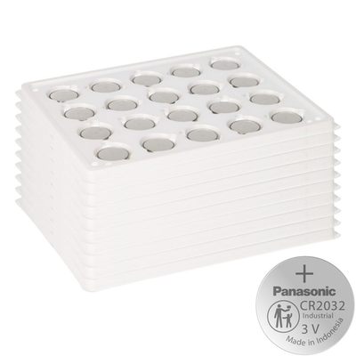 200x Panasonic CR2032 Batterie Lithium Knopfzelle CR2032BS Bulk
