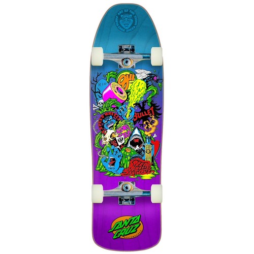 Santa Cruz Speed Wheels Cruzer Complete Skateboard Jim