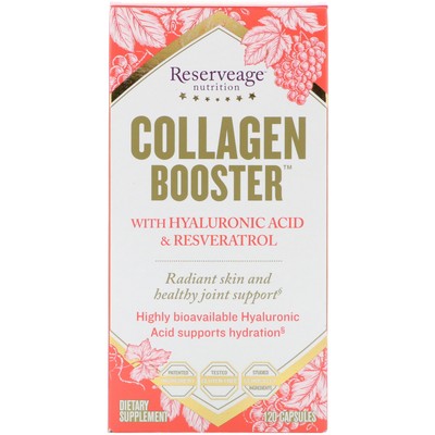 *NEW* Reserveage Vegetarian Capsules, Collagen Booster, 120 Capsules