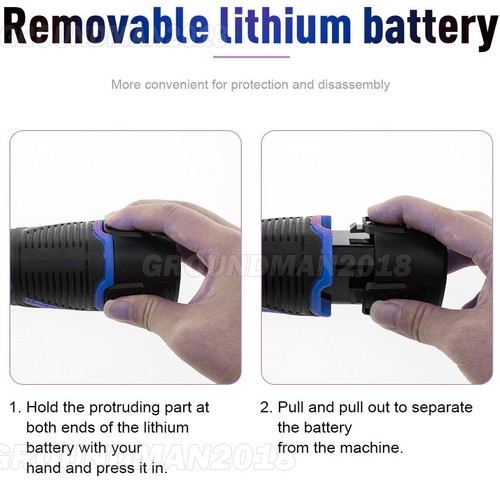 3/8'' Electric Cordless Ratchet 100Nm Right Angle Wrench w/ 2 Battery Socket Set