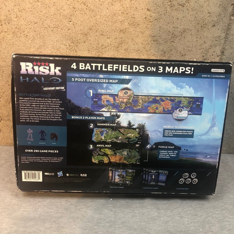 Hasbro RISK Halo Legendary Edition Board Game 2012