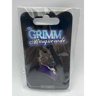 Yesterdays Skybound Enamel Pin The Grimm Masquerade Big Bad Wolf New