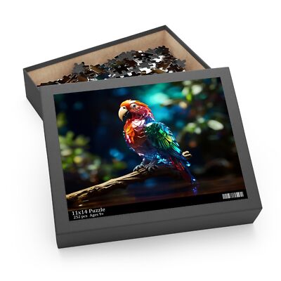 Eclectus Parrot Digital Artwork Puzzle (120, 252, 500-Piece)