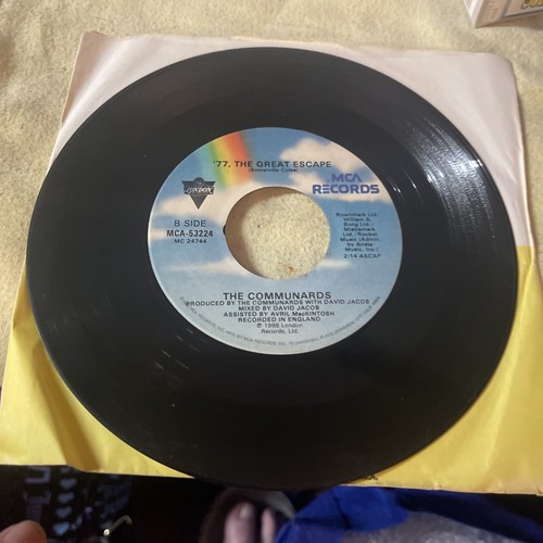Rock 45 The Communards - Never Can Say Goodbye / '77, The