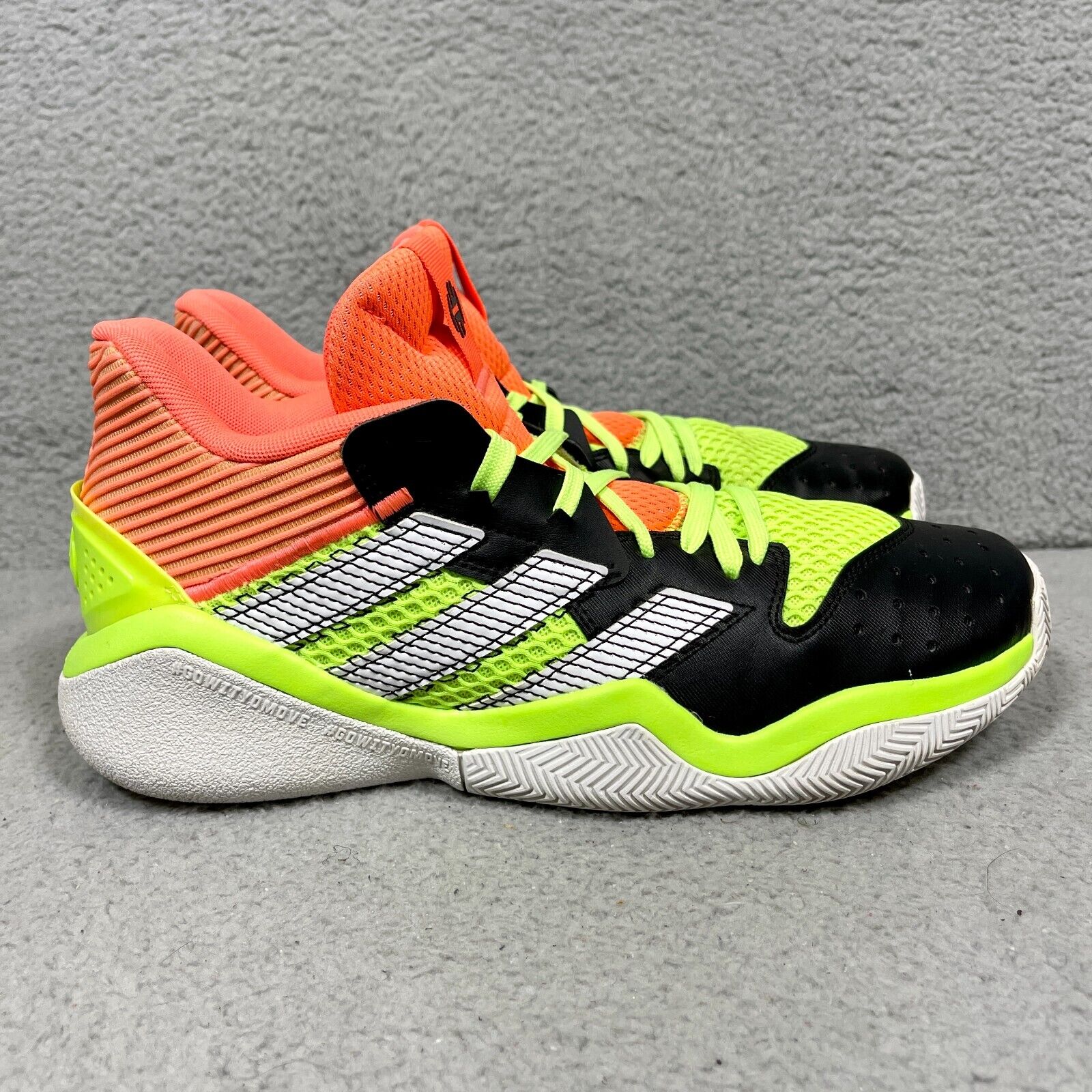 adidas Harden Stepback Mens Size 8.5 Basketball Shoes Black adidas Harden Stepback Mens Size 8.5 Basketball Shoes Black