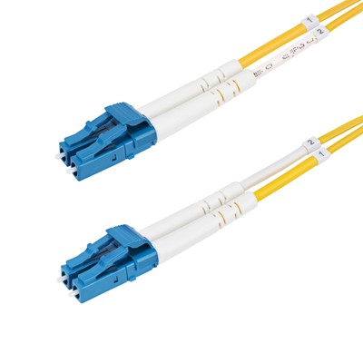 StarTech.com 10m [32.8ft] LC to LC [UPC] OS2 Single Mode Duplex Fiber Optic