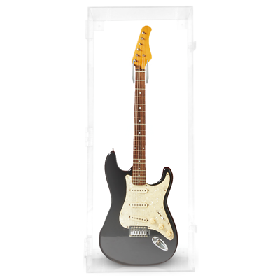 Guitar display case deals