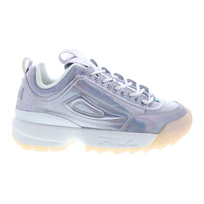 

Женские серебряные кроссовки Fila Disruptor II Iri 5FM00723-199 6, Серебряный, Fila Disruptor II Iri