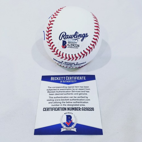 Snoop Dogg Signed Rawlings Official Major League Baseball Beckett BAS Autograph