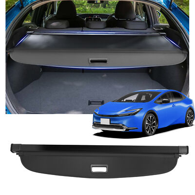 Retractable Rear Trunk Cargo Cover For 2019-23 Toyota Prius Luggage Shade Shield