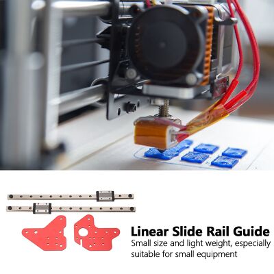 Linear Slide Rail Guide Double Z Axis Kit For Ender 3 3D Printer Printer Acc BEL