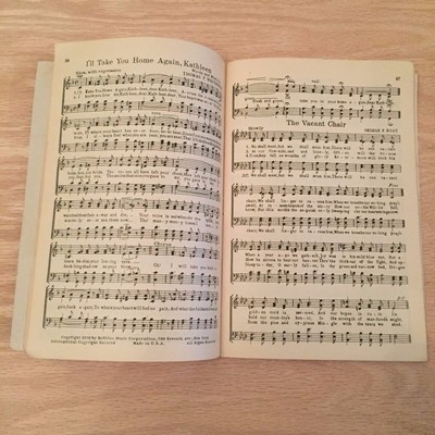 America Sings Community Song Book Edited by Hugo Frey - Robbins Music Corp 1935