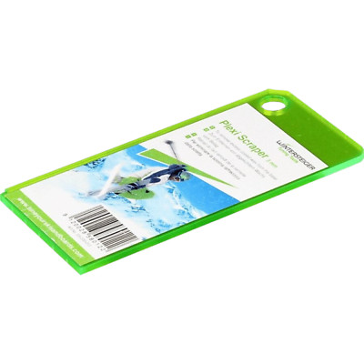 Wintersteiger Plexi Wax Scraper 3mm | Notched  Ski Snowboard Stocking Stuffers
