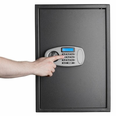 AdirOffice Security Safe with Digital Lock Black 2.32 Cubic Feet