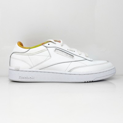 

Reebok Mens Club C 85 FX4771 Белая повседневная обувь Кроссовки Размер 11, Белый, Club C 85