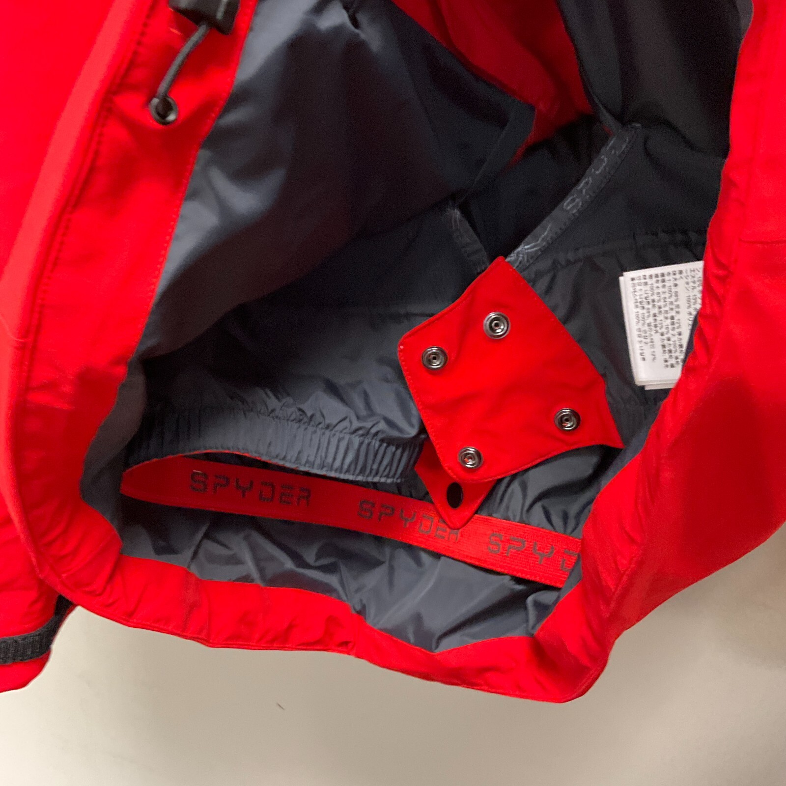 Pre-owned Spyder Mens  Avid Jacket Red Size Large $650 Msrp With Tags