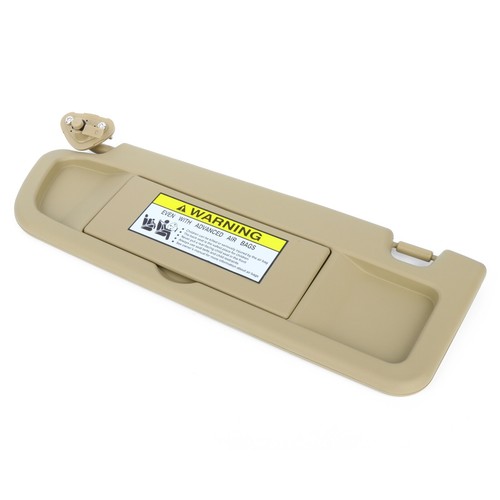 For Honda Civic 06-11 2006-2011 Driver Side Sun Visor Sunvisor Pearl Ivory Tan