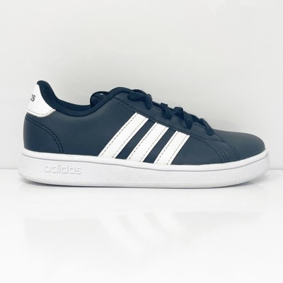 

Adidas Boys Grand Court EF0111 Черная повседневная обувь Кроссовки Размер 12K, Черный, Grand Court