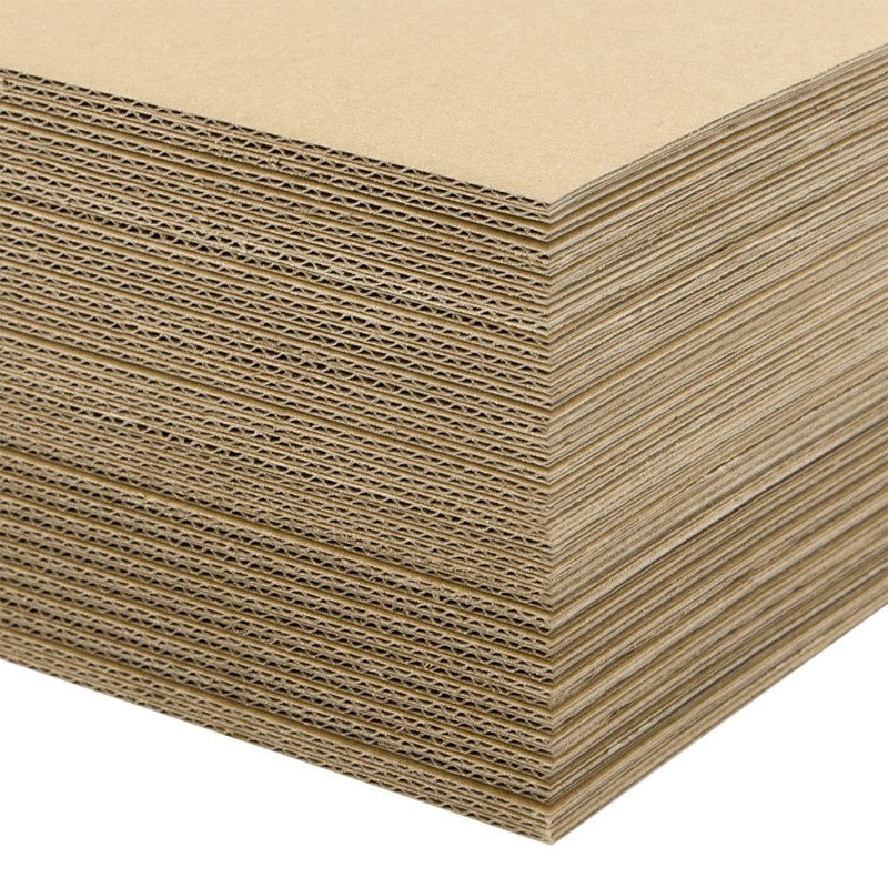 Corrugated Cardboard Sheet Flat Cardboard Pads Inserts Thick for Crafts