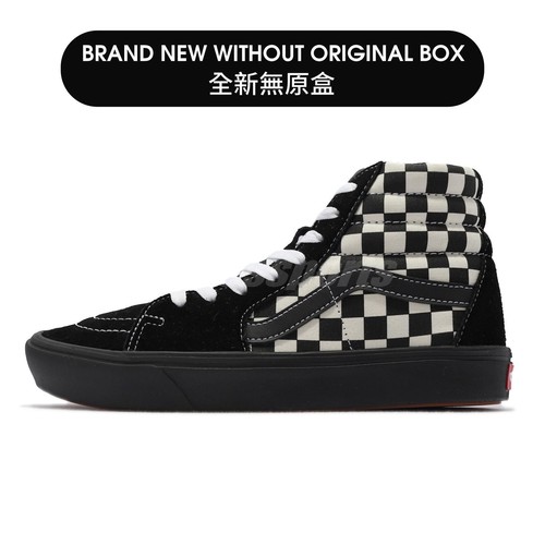 

Vans Comfycush Sk8-Hi СОВЕРШЕННО НОВАЯ БЕЗ КОРОБКИ Мужская повседневная обувь US7.5 VN0A3WMB17Q, Черный, Comfycush Sk8-hi