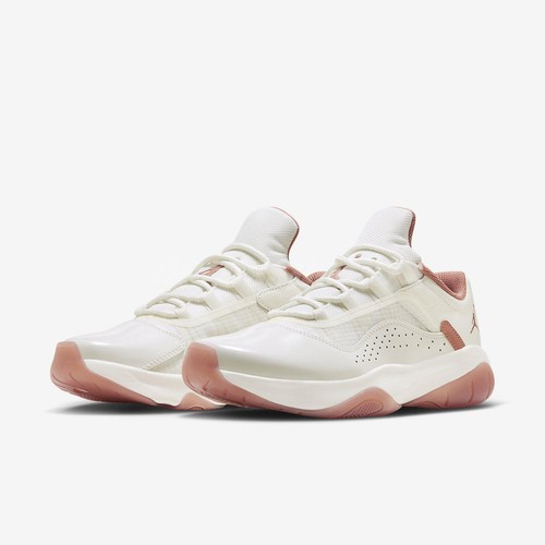 

Женская повседневная обувь Nike Air Jordan 11 CMFT Low AJ11 Dusty Rose DV2629-108, Белый, Air Jordan 11 Cmft Low