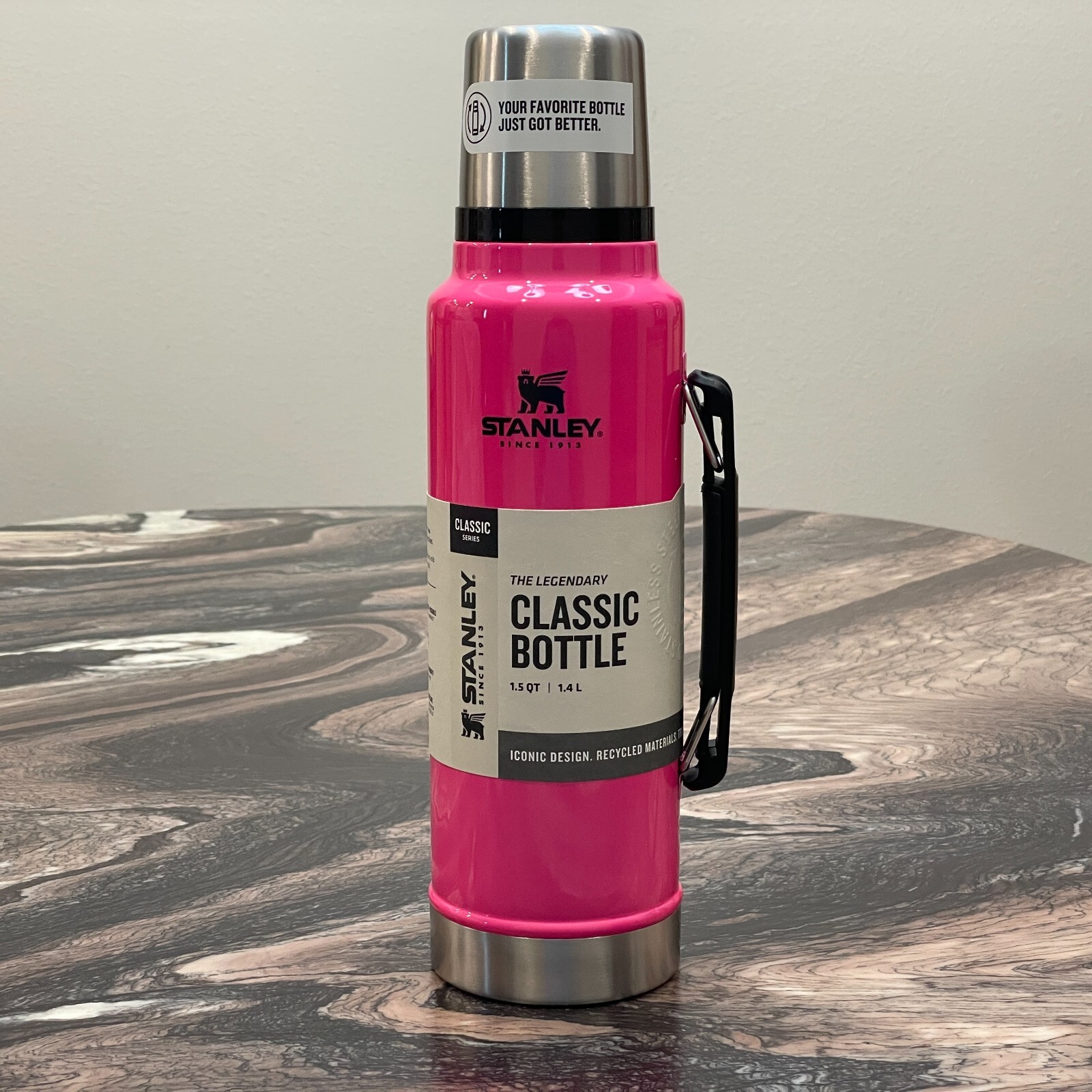 Stanley 1.5 Quart Electric Pink The Neon Classic Legendary