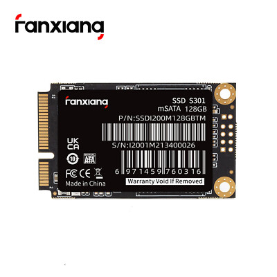Fanxiang SSD mSATA 128GB Internal Solid State Drive 6Gb/s For PC/ Laptop 500MB/S
