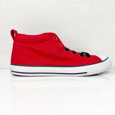 Converse Boys Chuck Taylor All Star Street 658102F Красные повседневные туфли Кроссовки 6