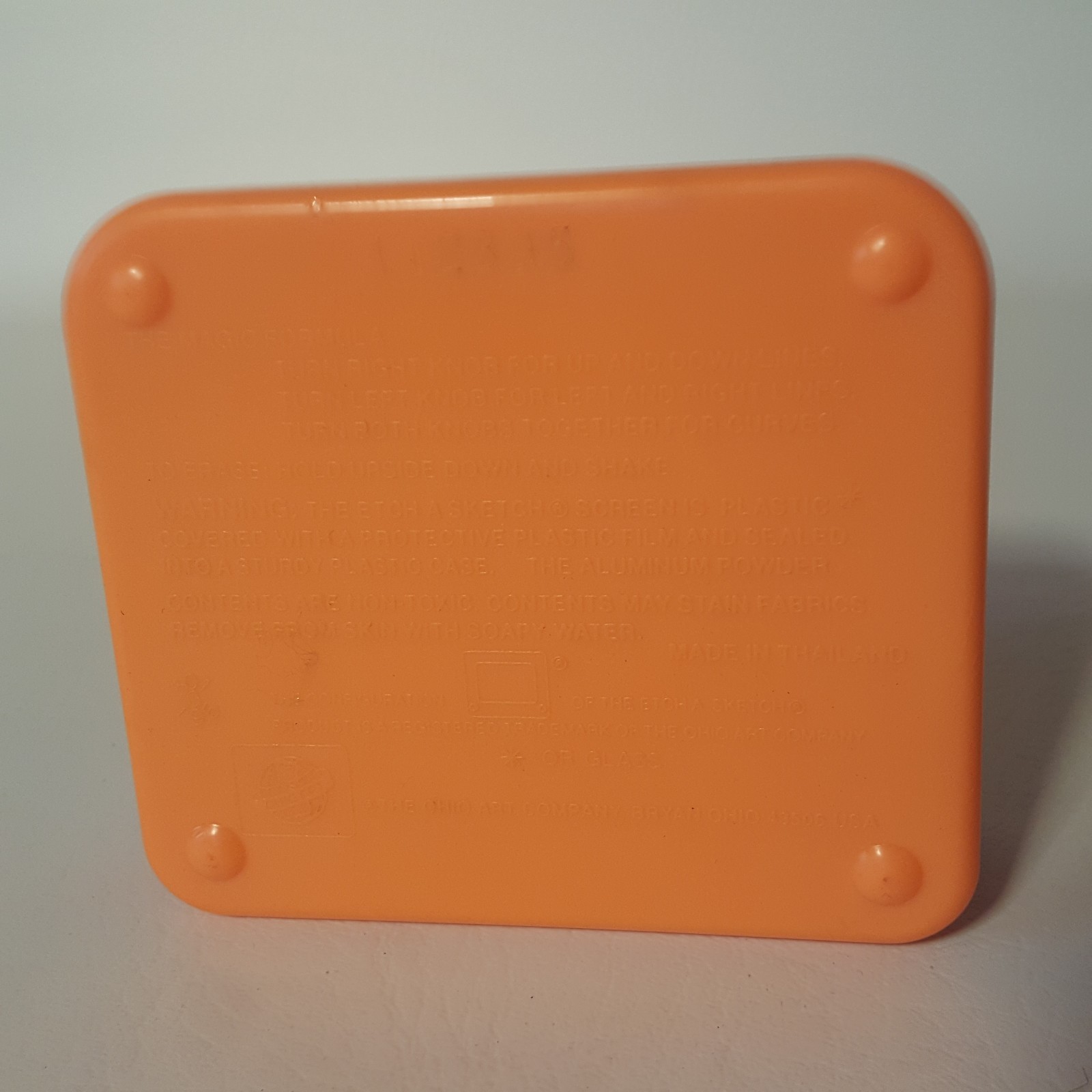 Vintage Rare Neon Orange & Green Screen Pocket Etch A Sketch Ohio Art - Works