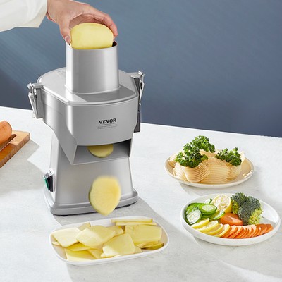 VEVOR Electric Vegetable Slicer 4 in 1 Food Cutter 200W Vegetable Chopper Dicer