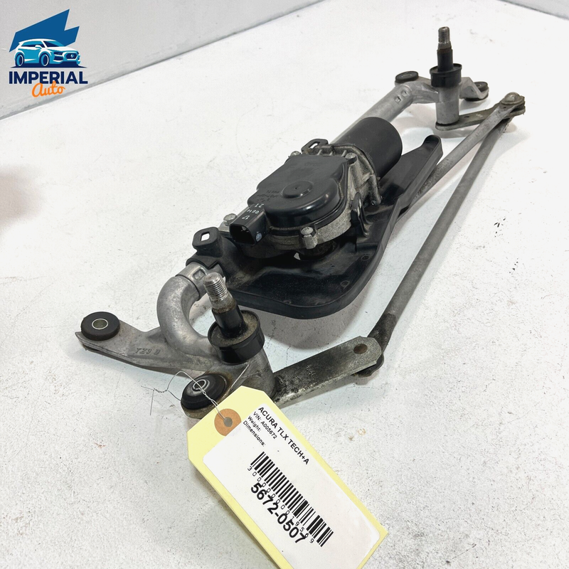 Used Front Windshield Wiper Arm Linkage Motor ACURA TLX 2015-2020 3.5L A-SPEC OEM