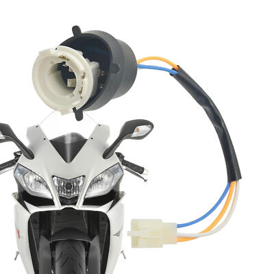 Multi-Purpose Lamp Socket LED Headlight Bulb Adapter Holder Socket for Scooter