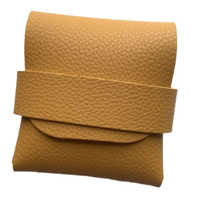 1pcs Travel Condom Box Small Purse PU Leather Condom Case Protects 3-4 Condoms