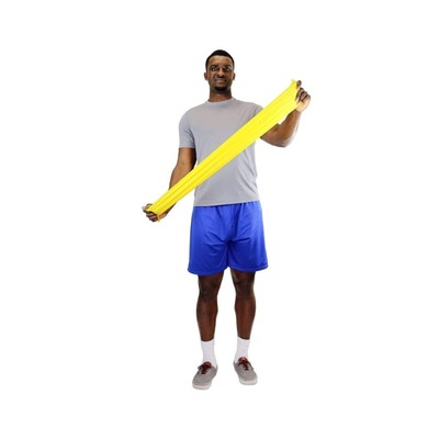 Fabrication Fabrication CanDo Exercise Band, 5-Foot Singles, 30-Piece Dispenser