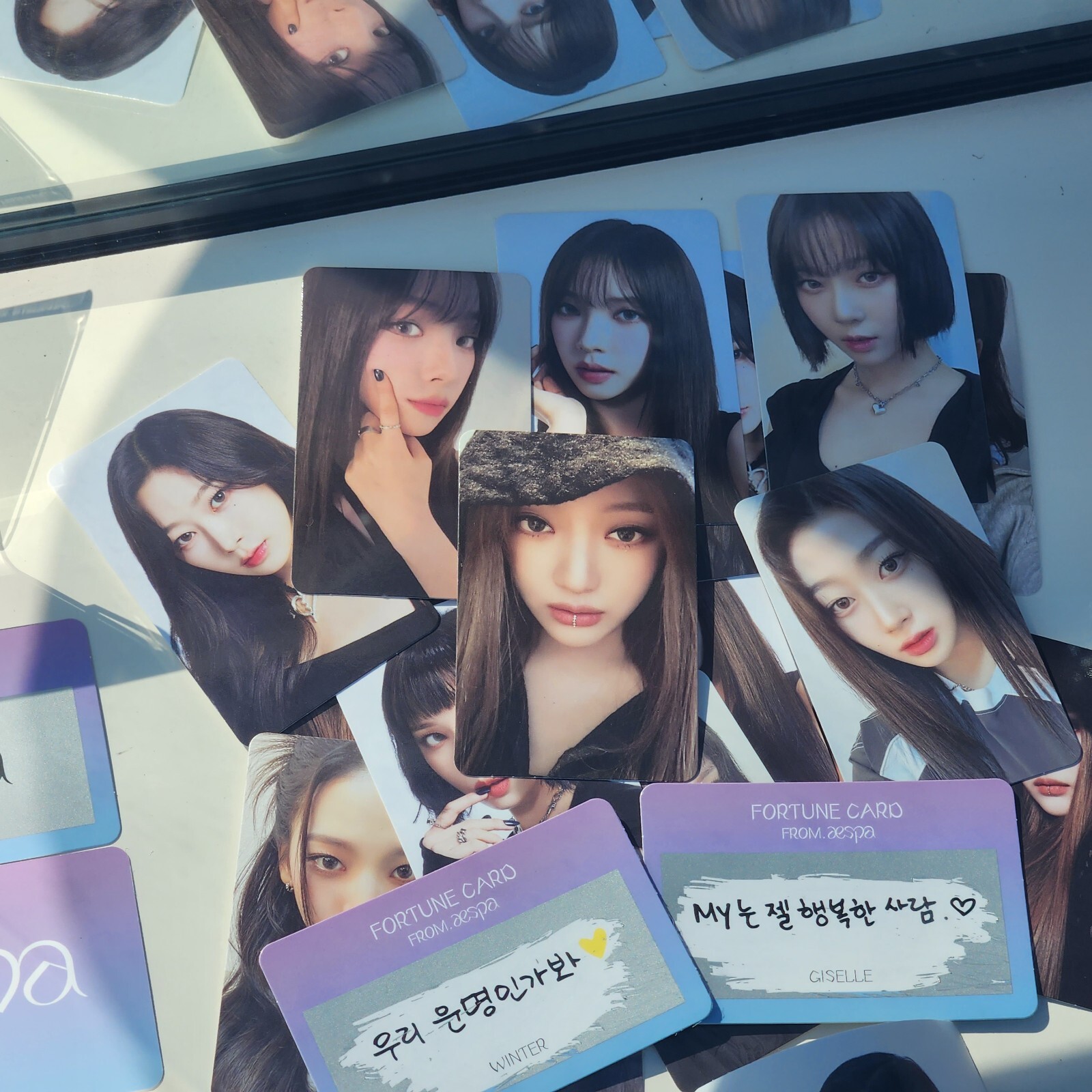 aespa hyper line トレカ バッグ ウィンター aespa ウィンター HYPER