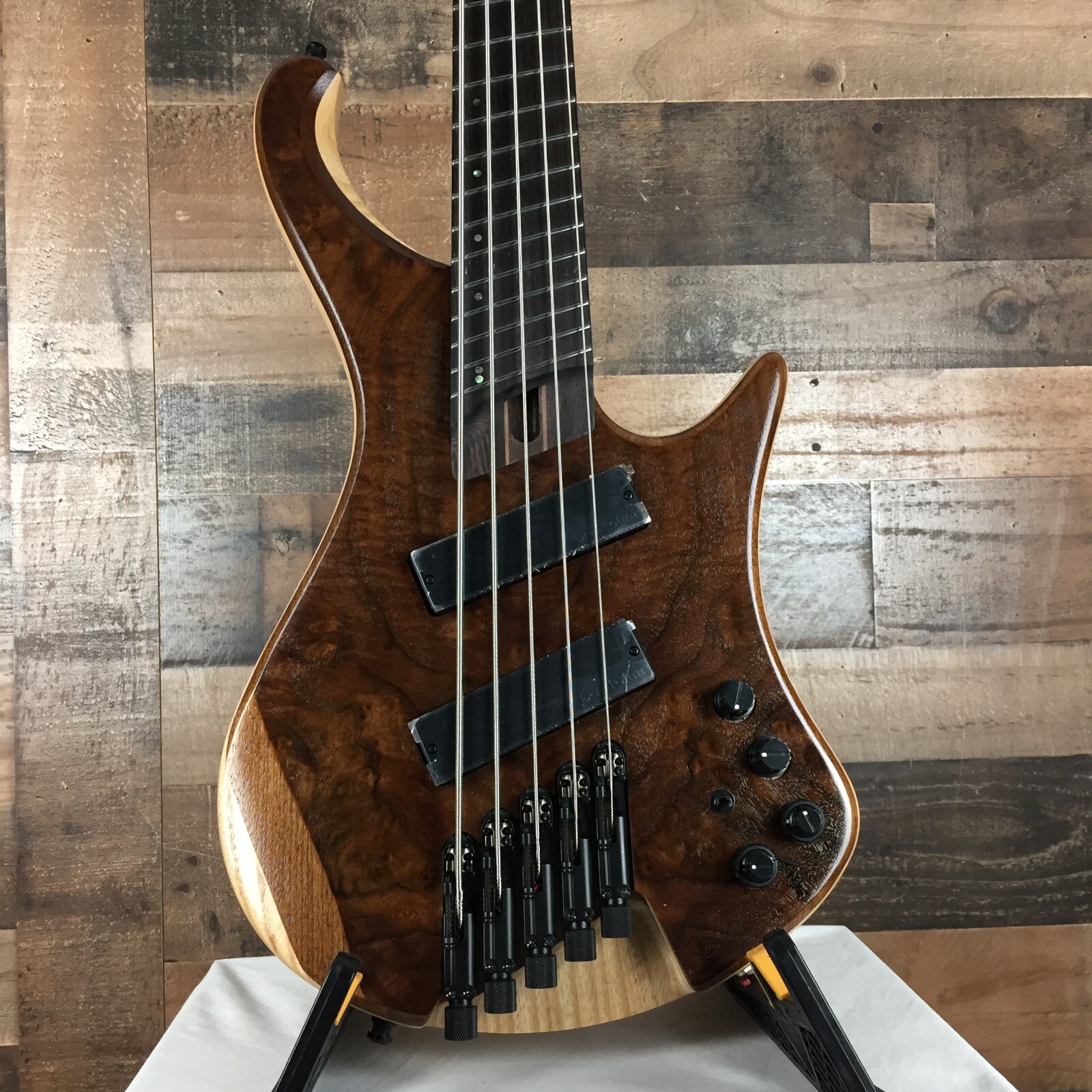 多*介様 Ibanez EHB1265MS Natural Mocha Low Ibanez EHB1265MS 5 String Multi-Scale Bass Natural Mocha Low