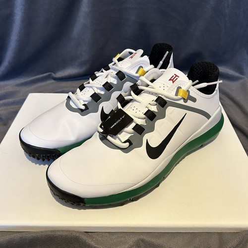 シューズ(男性用) 27cm NIKE TIGER WOODS '13 DR5753-100(T) Nike Tiger Woods '13 Wide Golf Shoes 'Pine Green' (DR5753