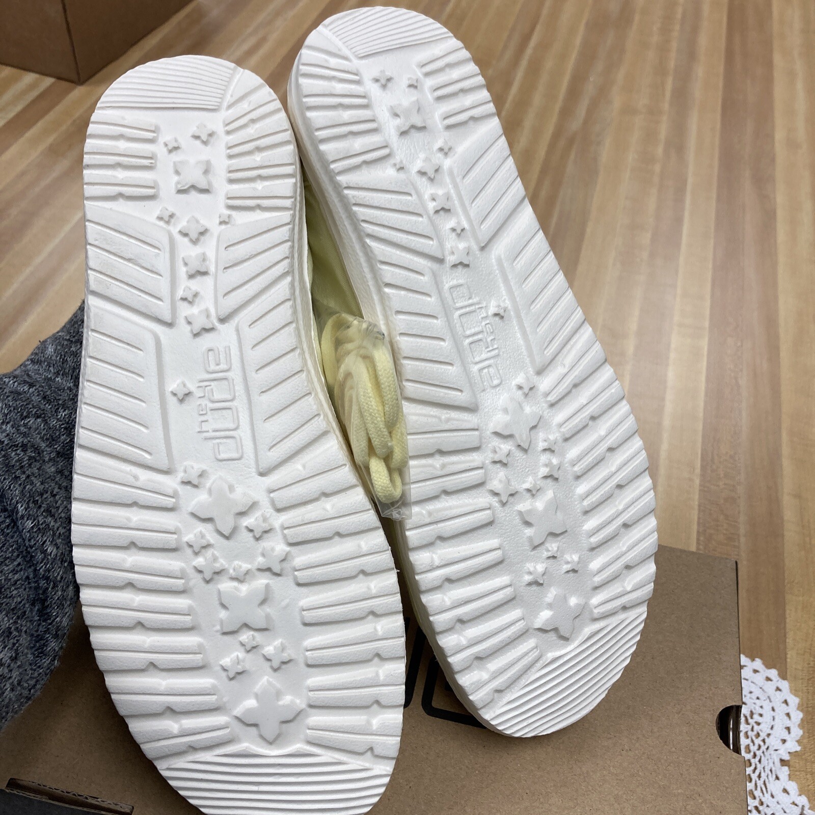 Hey Dude Wendy Linen Slip On Shoes 