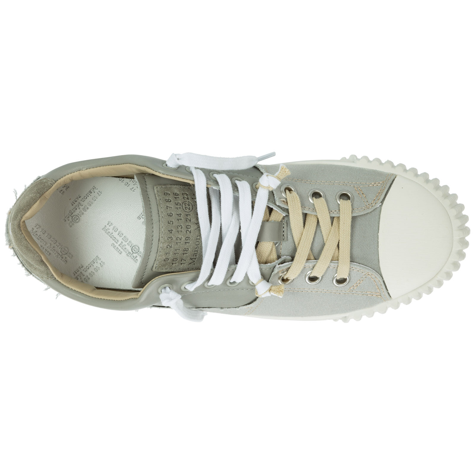 MAISON MARGIELA MAISON MARGIELA SNEAKER HERREN EVOLUTION S57WS0391P4022H9145 GREY LEDER SCHUHE