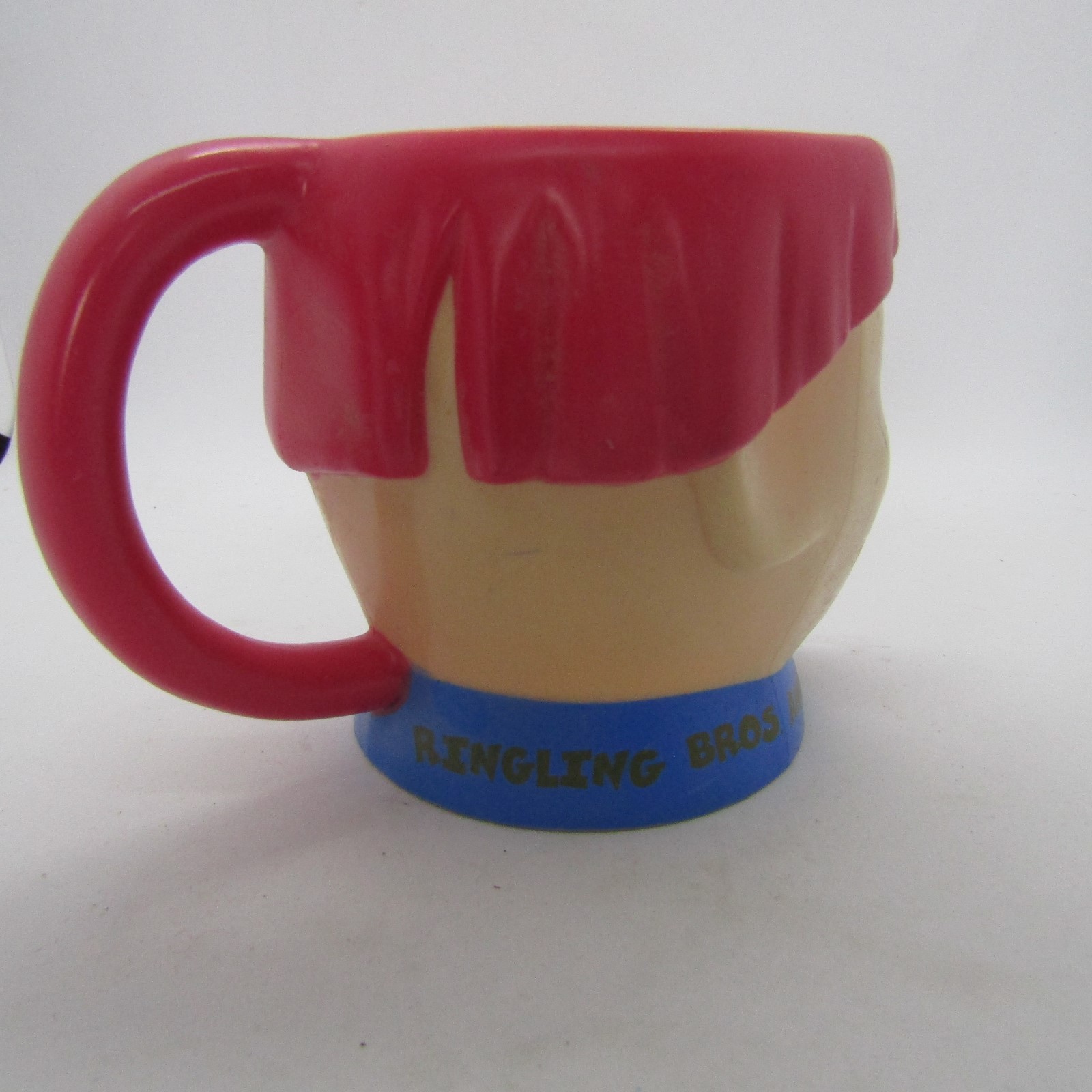 Clown Cup Ringling Brothers Circus Coffee Mugs Set of 4 Matching W2-30