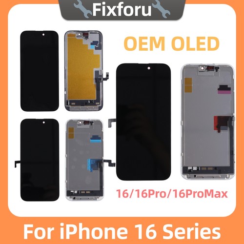 For iPhone 16 /16Pro /Pro Max OEM OLED Display Touch Screen