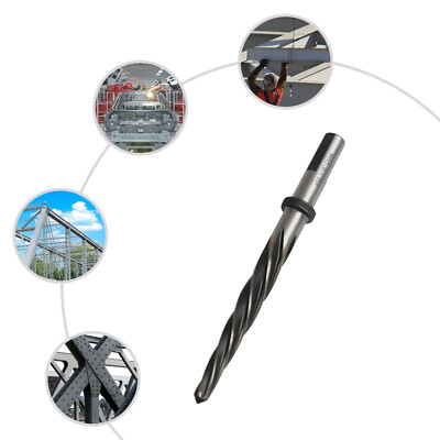 3-Flat Shank 7/16'' Bridge Construction Reamer with 1/2'' Shank Drill Bit New