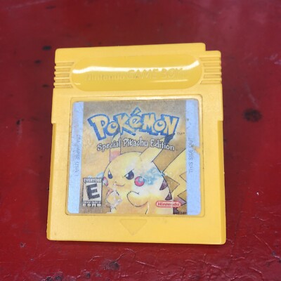Pokemon Yellow Version - Nintendo GameBoy - Tested - Authentic
